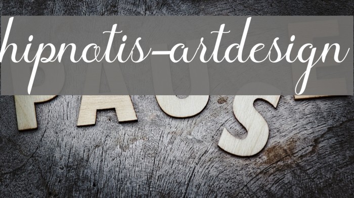 hipnotis-artdesign Font examples