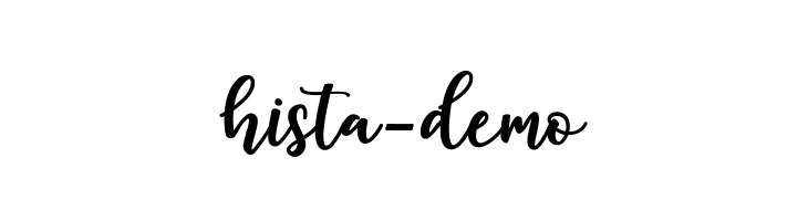 hista-demo  Fuentes Gratis Descargar
