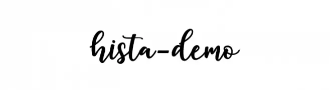 hista-demo  नि: शुल्क फ़ॉन्ट्स डाउनलोड