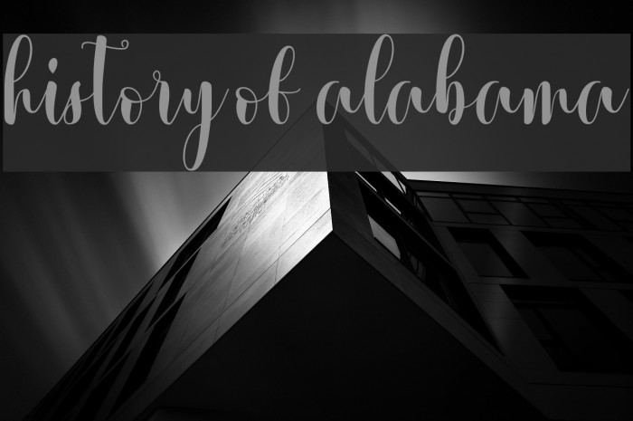 history of alabama Example 2