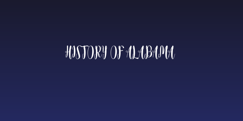 history of alabama Social Header