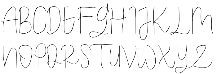 hitomi Font UPPERCASE