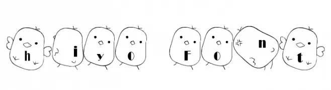 hiyo Font  baixar fontes gratis