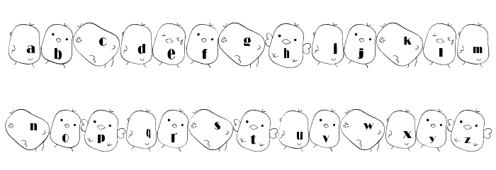 hiyo Font Fonte MINÚSCULAS