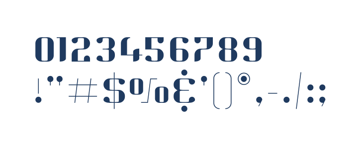 Hjet Regular Other Characters