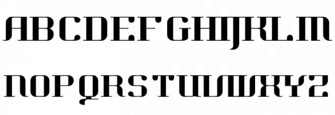 Hjet Regular Шрифта ВЕРХНИЙ