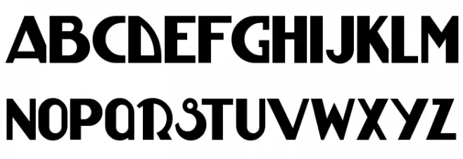 HK DISPLAY KK Schriftart Groß