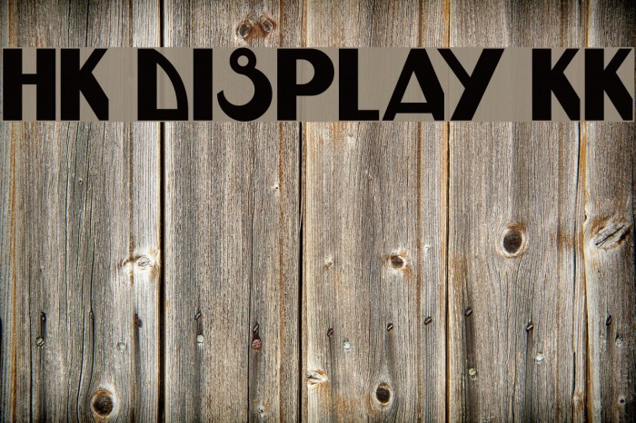 HK DISPLAY KK Example 3