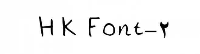 HK Font-2 