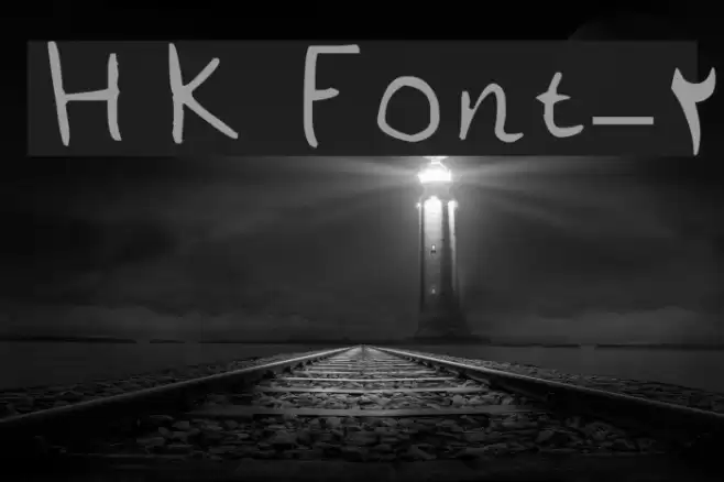 HK Font-2 Font examples