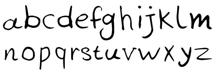 HK Font-2 Font LOWERCASE
