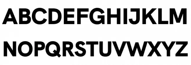HK Grotesk Black Fonte MAIÚSCULAS