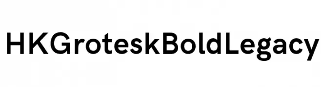 HK Grotesk Bold Legacy  Скачать бесплатные шрифты