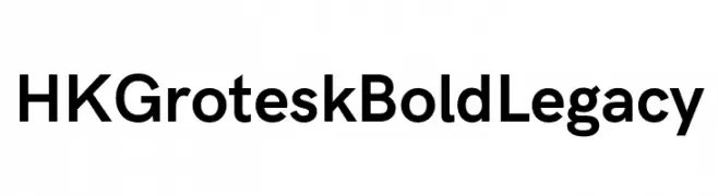 HK Grotesk Bold Legacy  Fuentes Gratis Descargar