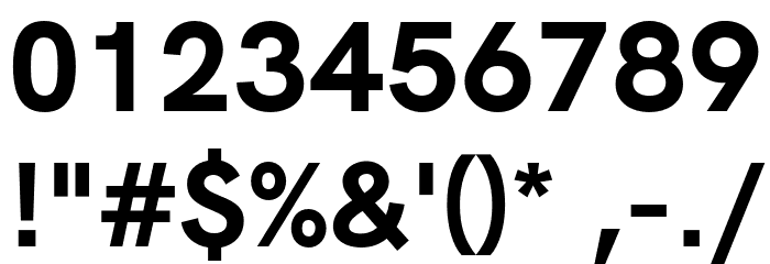 HK Grotesk ExtraBold Font OTHER CHARS