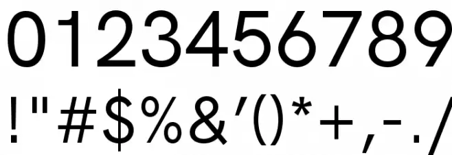 HK Grotesk Medium Font OTHER CHARS