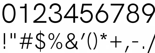 HK Grotesk Regular Legacy Font OTHER CHARS