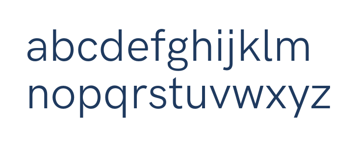 HK Grotesk Regular Legacy Lowercase