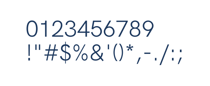 HK Grotesk Regular Other Characters