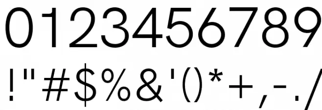 HK Grotesk Regular Font OTHER CHARS