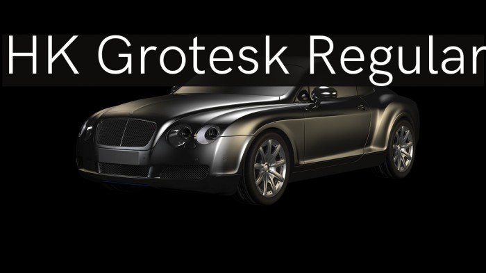 HK Grotesk Regular Example 1