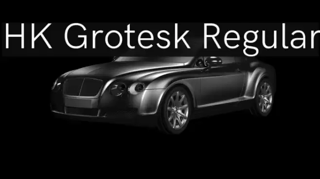 HK Grotesk Regular Font examples