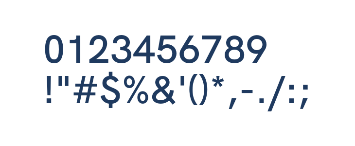HK Grotesk SemiBold Other Characters