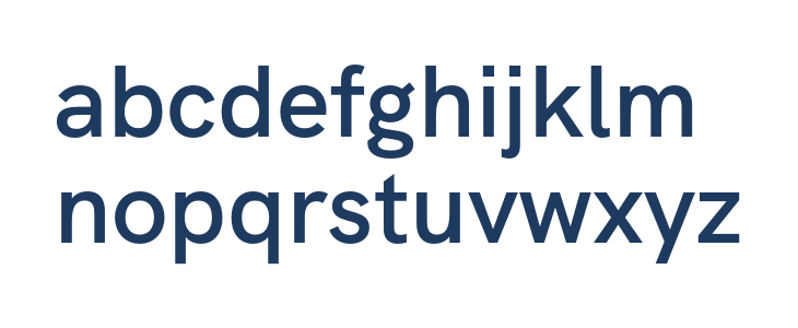 HK Grotesk SemiBold Lowercase