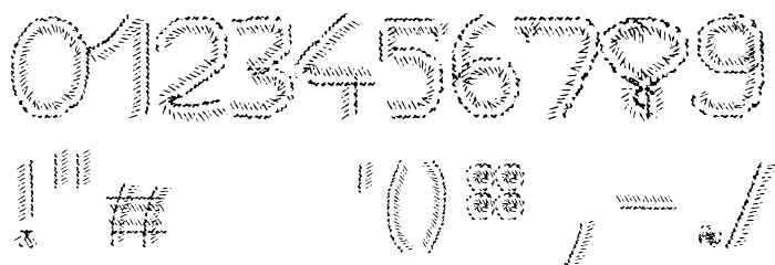 HKH Cold Cactus Font OTHER CHARS