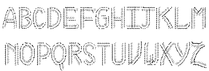 HKH Cold Cactus Font LOWERCASE