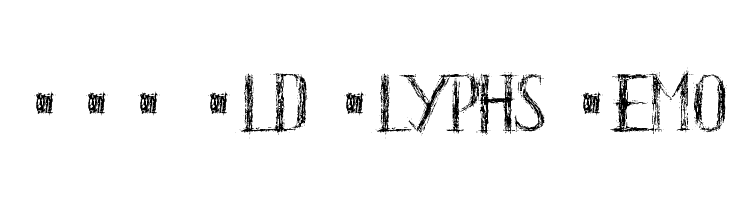 HKH Old Glyphs Demo Font