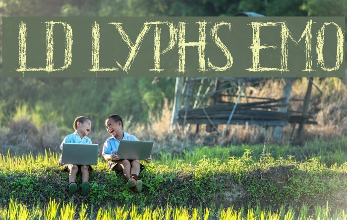 HKH Old Glyphs Demo Font examples
