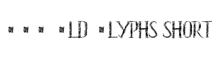 HKH Old Glyphs short Font