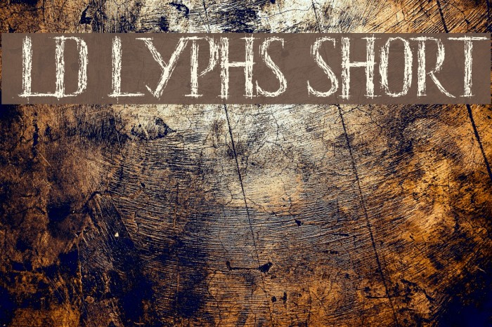 HKH Old Glyphs short Font examples