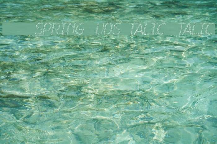 HKH Spring Buds Italic Italic Font examples