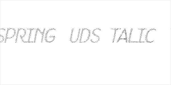 HKH Spring Buds Italic  Italic Logo