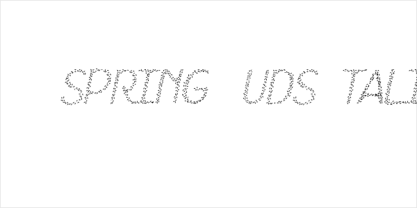 HKH Spring Buds Italic Logo