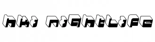 HKI Nightlife  Fuentes Gratis Descargar