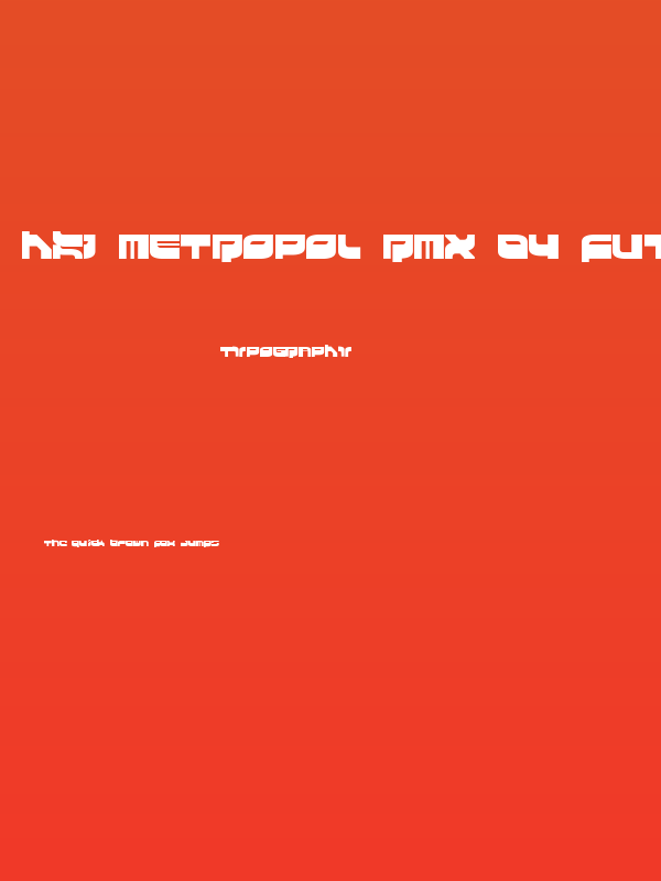 HKI metropol rmx 04 futuristic Poster