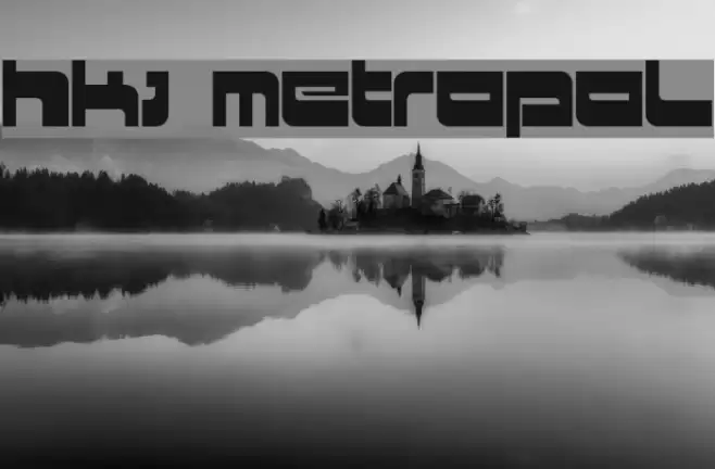 HKI metropol フォント examples