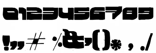 Hki Metrokäsin Font OTHER CHARS