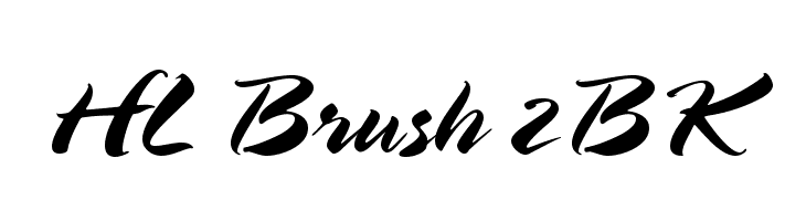 HL Brush 2BK  Descarca Fonturi Gratis