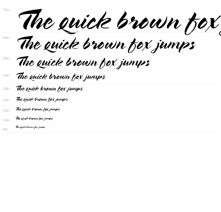 HL Brush 2BK Waterfall