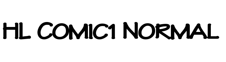HL Comic1 Normal Font