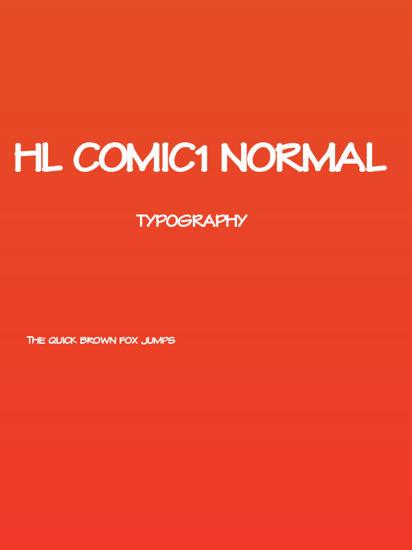 HL Comic1 Normal Poster