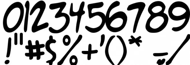 HL Comic2 Font OTHER CHARS