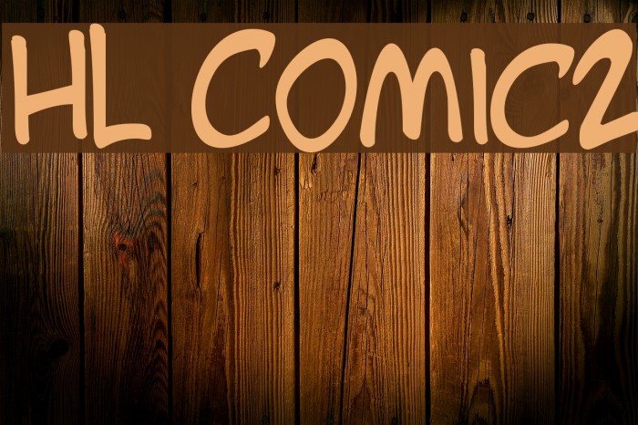 HL Comic2 Font examples