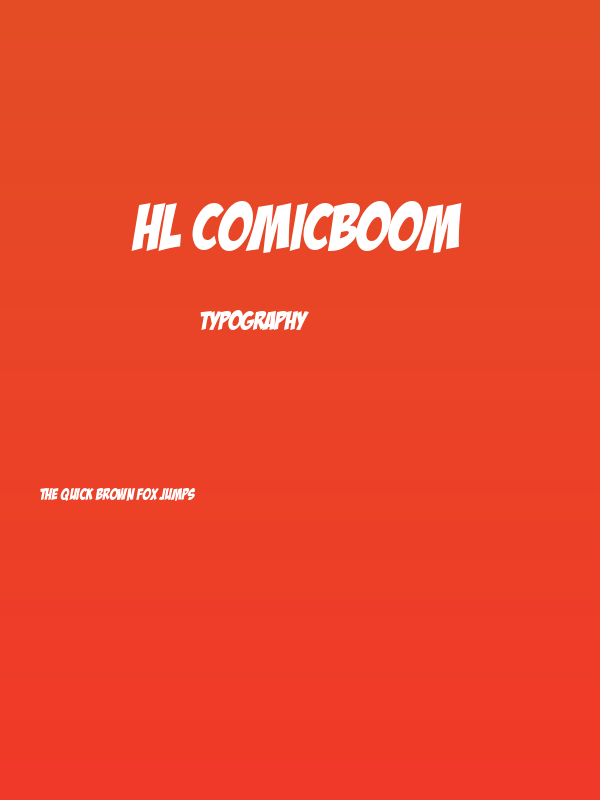HL ComicBoom Poster
