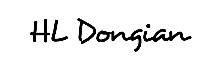 HL Dongian  les polices de caractères gratuit tlcharger