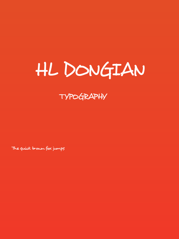 HL Dongian Poster